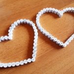 Quilling heart: pattern for beginners