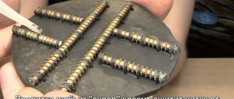 Do-it-yourself ice drifts (ice accesses) made from self-tapping screws and rubber