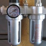 DIY oil separator for compressor