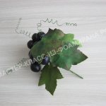 Мастер-класс гроздь винограда из фоамирана,пошаговое фото.