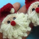 Simple crochet Santa Claus