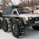 All-terrain vehicle based on the simple Oka
