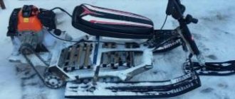 Types and design of snowmobile sleds and how to make them yourself